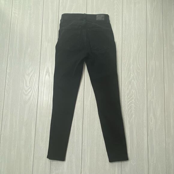 American Eagle Women's Black The Dream Jean Hi-Rise Jeggings Size 00 Short - Picture 2 of 12